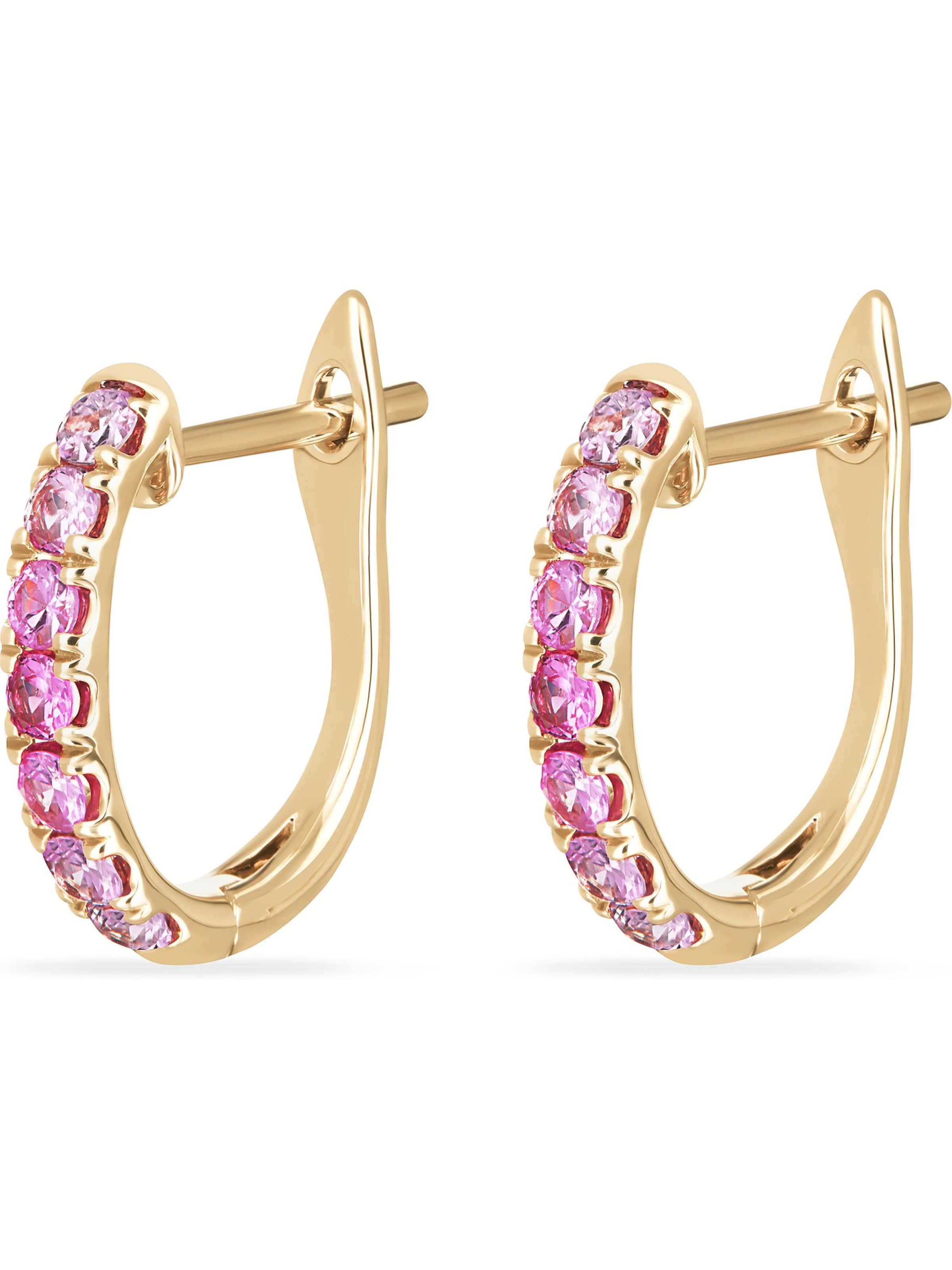 GUIA Ohrringe in Gold: Vorderseite