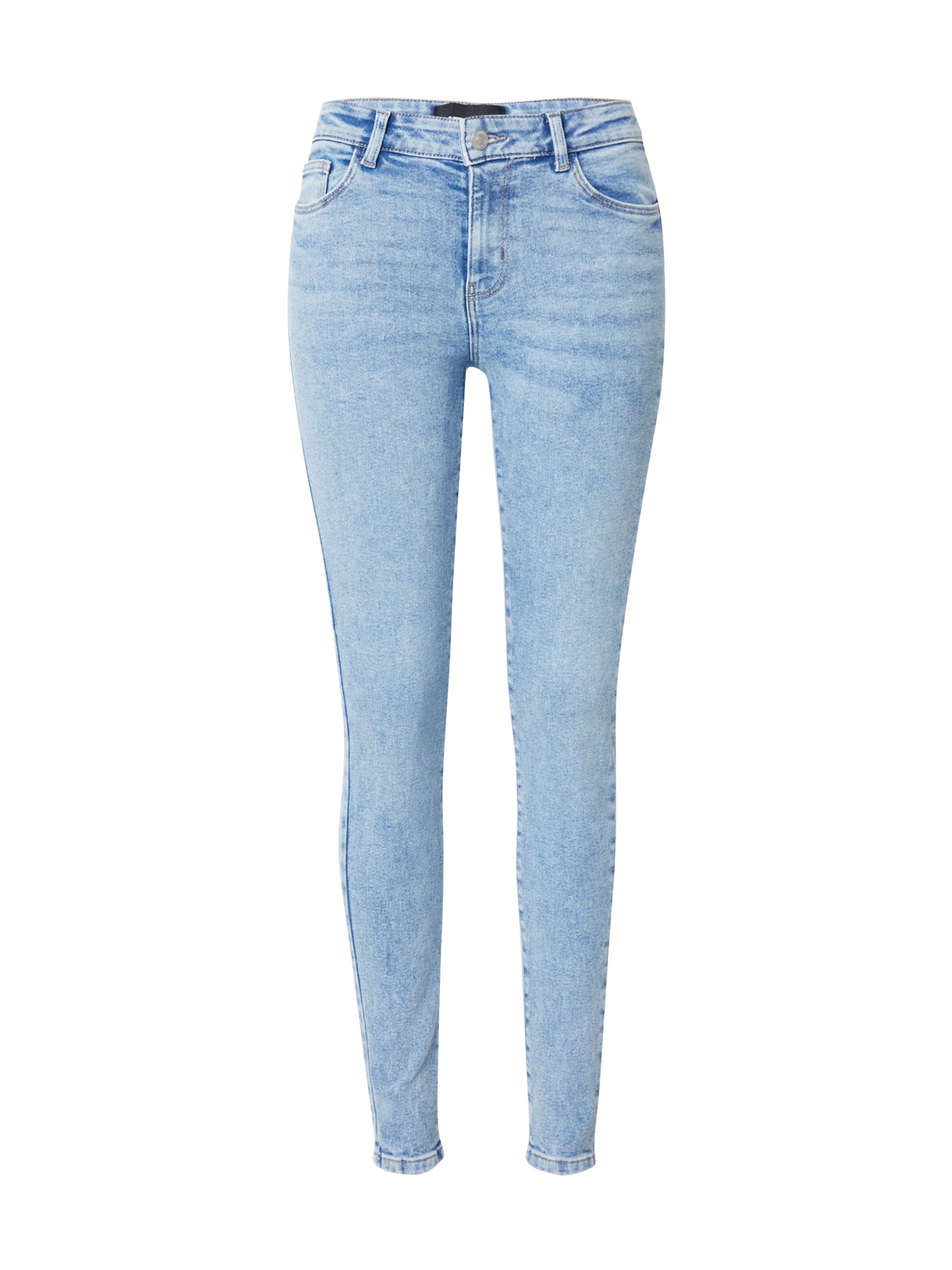 PIECES Skinny Jeans 'DANA' in Blue: front