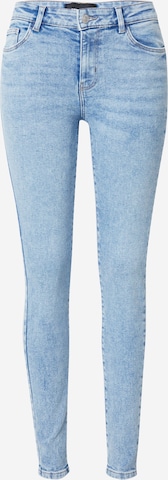 PIECES Skinny Jeans 'DANA' i blå: framsida
