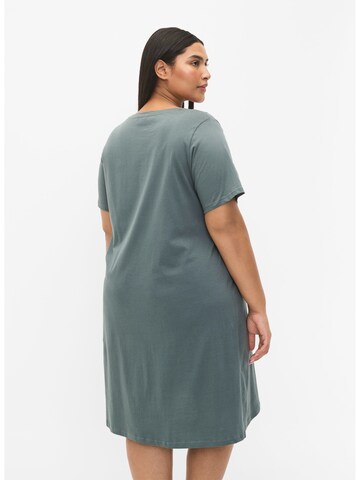 Chemise de nuit 'MALBA' Zizzi en vert