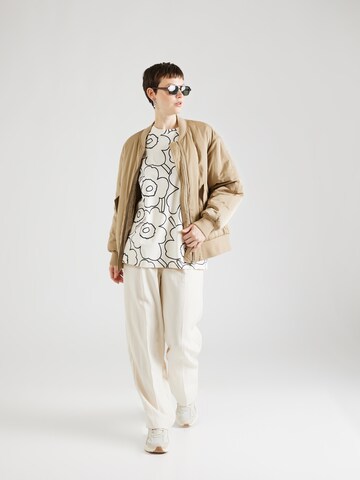 Marimekko Shirt 'NOPEUS' in Beige