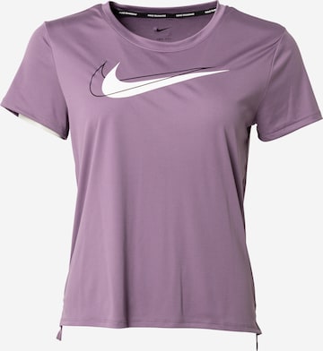 NIKE Koszulka funkcyjna w kolorze fioletowy: przód
