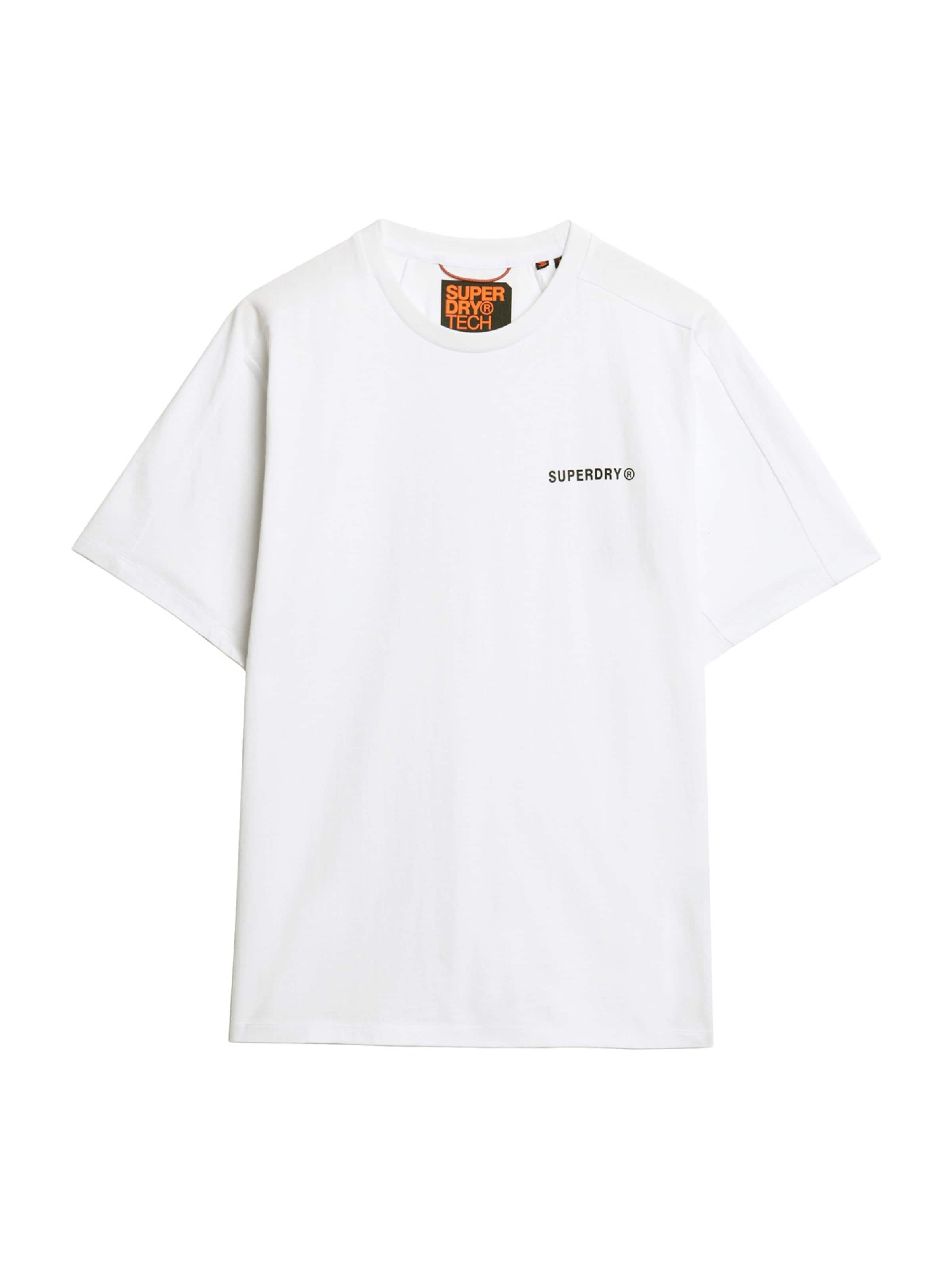 Tricou de la Superdry & Co pe alb: față