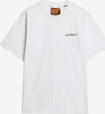 Tricou de la Superdry & Co pe alb: față