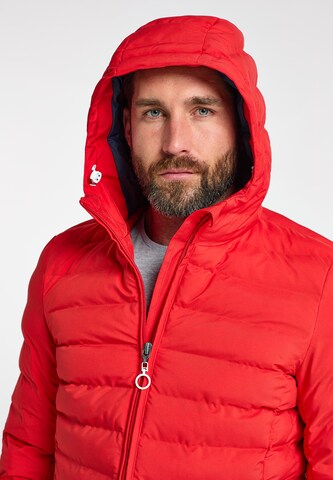 DreiMaster Maritim Winterjacke in Rot