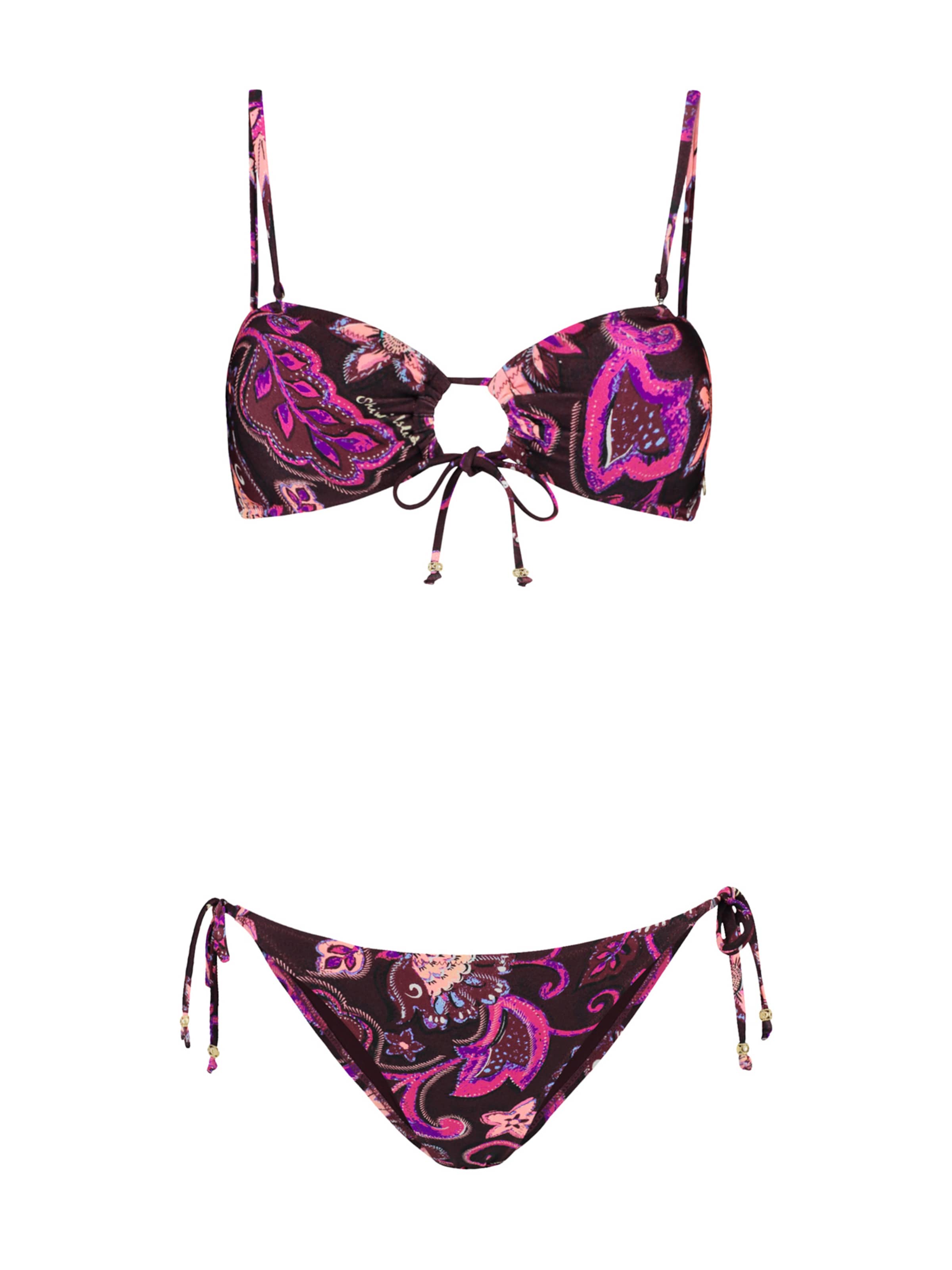 Shiwi Bandeau Bikini &#x27;Zoe&#x27; i lila: framsida