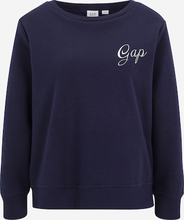 Gap PetiteSweater majica - plava boja: prednji dio