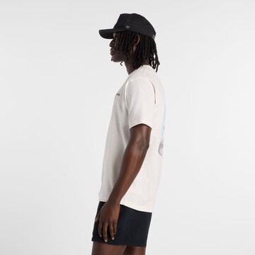 T-Shirt 'Fountain' new balance en blanc