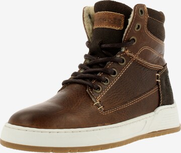 Sneaker di BULLBOXER in marrone: frontale