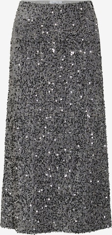 VILA - Falda 'VIFaith' en gris: frente