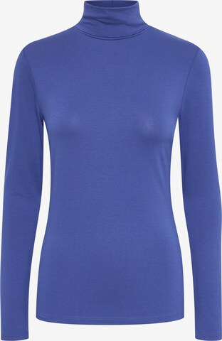 Kaffe Shirt 'Yoko' in Blue: front