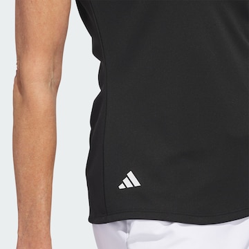 ADIDAS GOLF Performance Shirt in Black