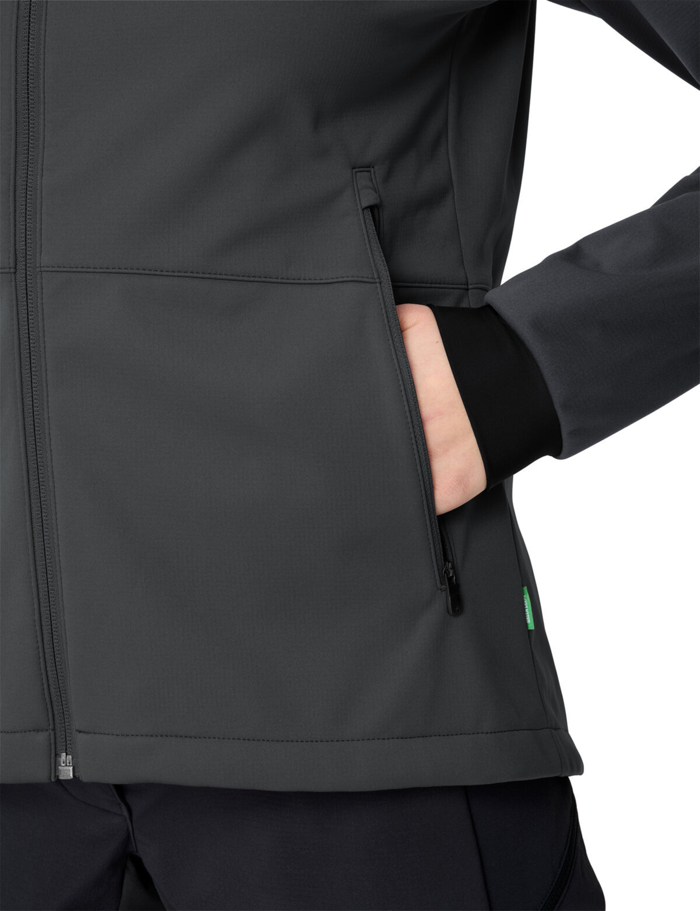 VAUDE Sports jacket 'Qimsa' in Grey