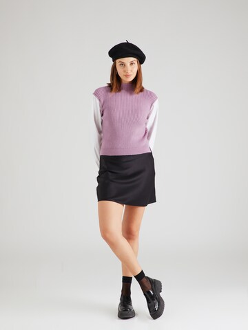 JDY Sweater 'SAGA' in Purple