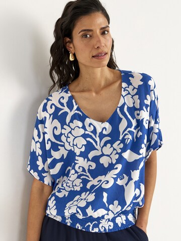 Cellbes of Sweden Blouse in Blauw: voorkant