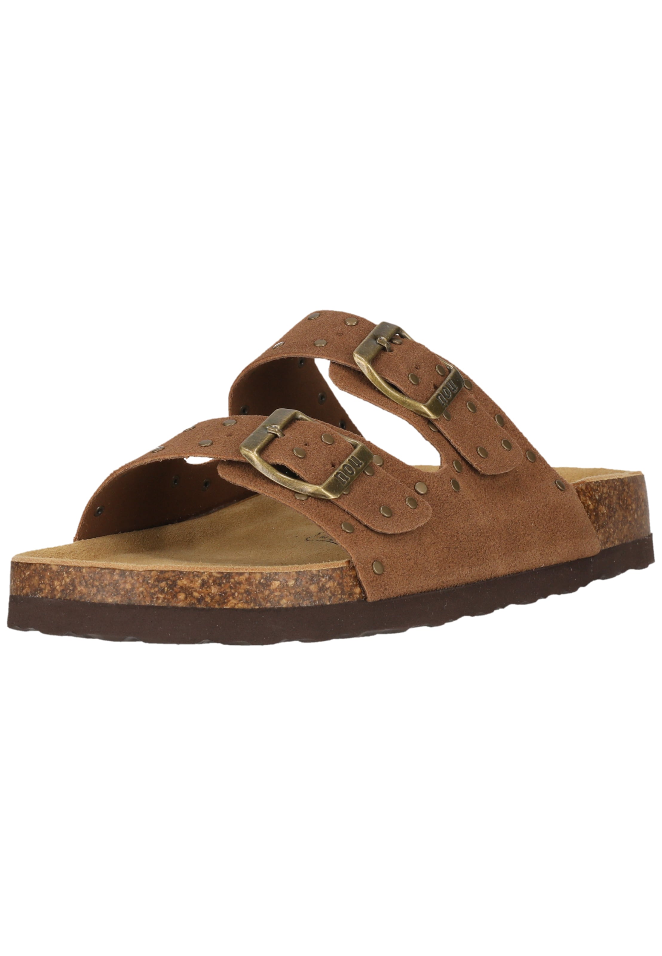 NOU Sandalen 'Cabra' in Braun: Vorderseite