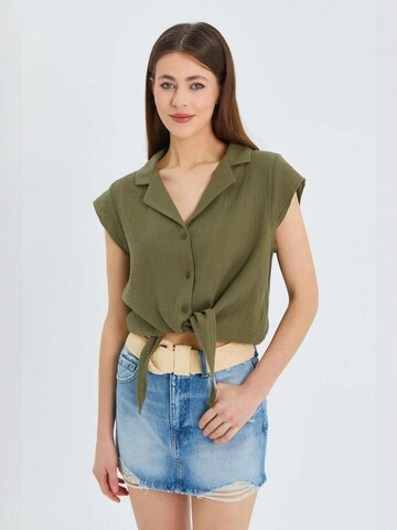 MixRay Blouse in Groen