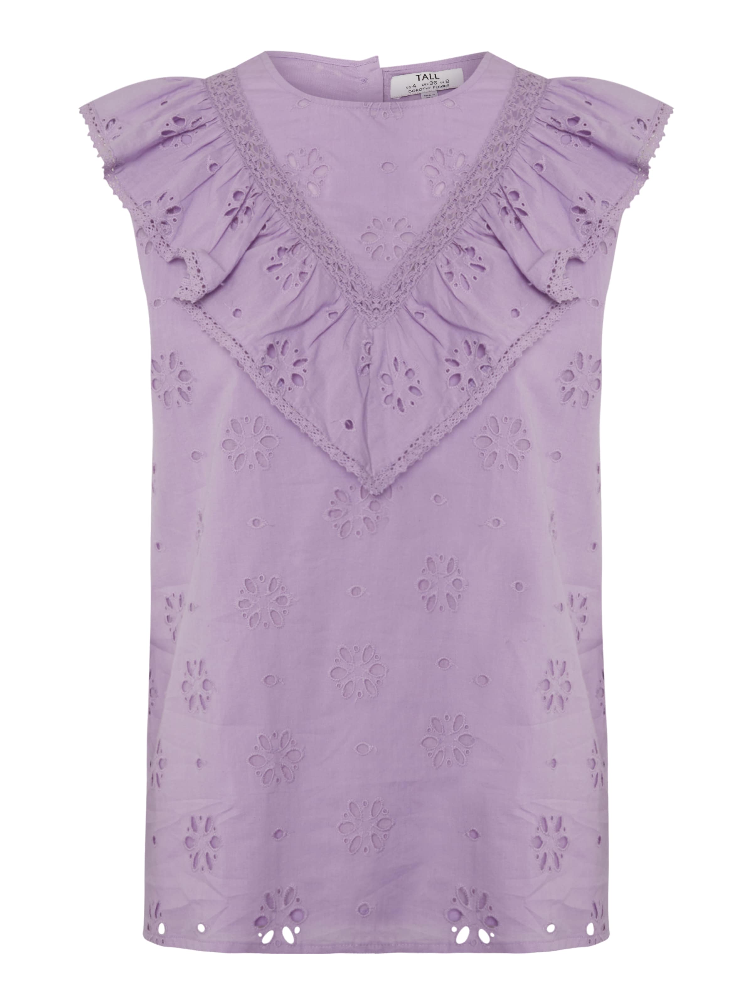 Dorothy Perkins Tall Top - Fialová: predná strana