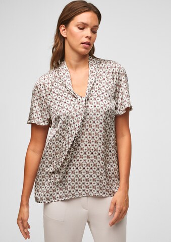 s.Oliver BLACK LABEL Blouse in Wit: voorkant