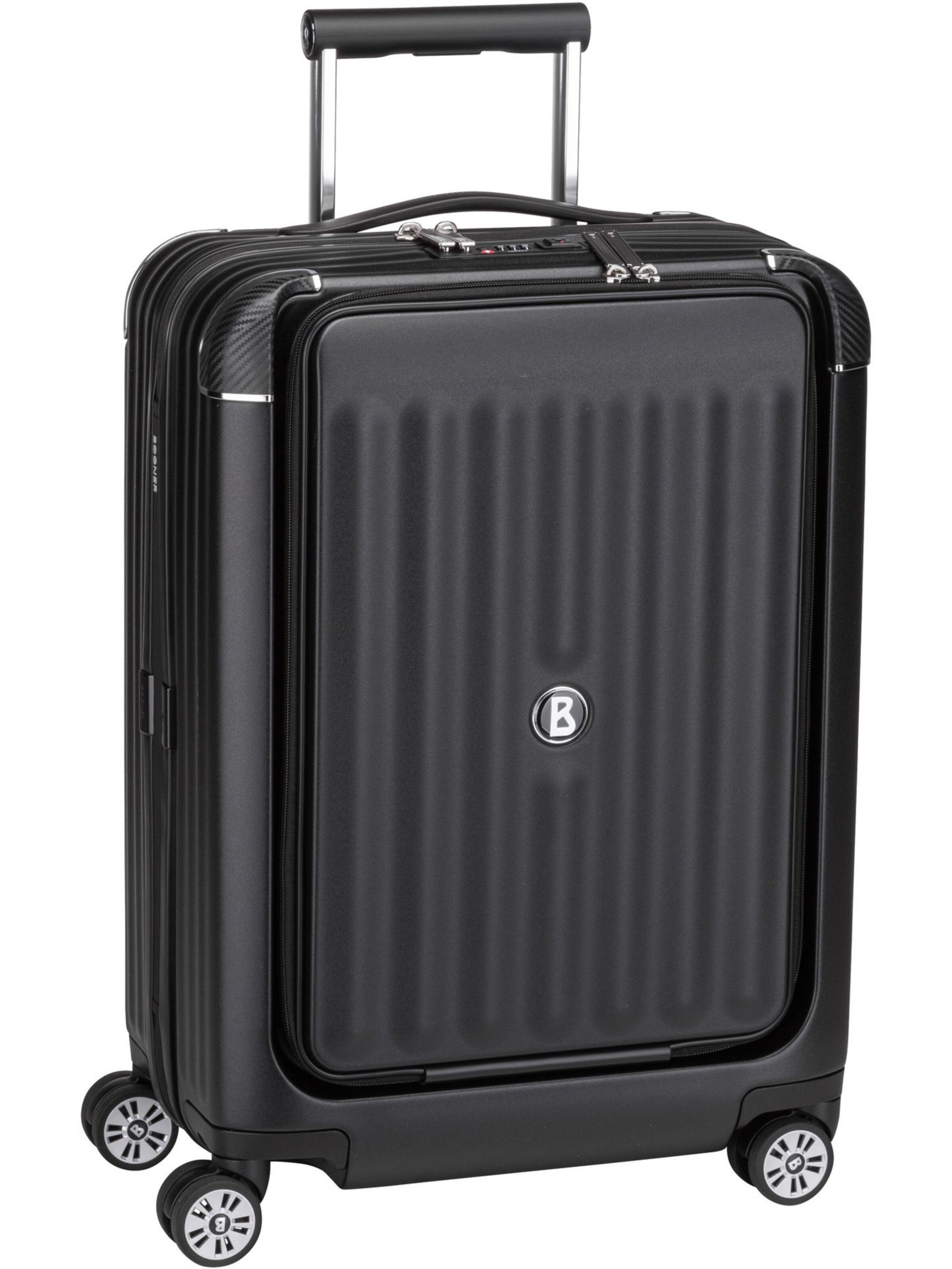 BOGNER Trolley 'Piz Deluxe' in Black: front