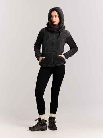 PROTEST Fleece Jacket 'RIRI' in Grey