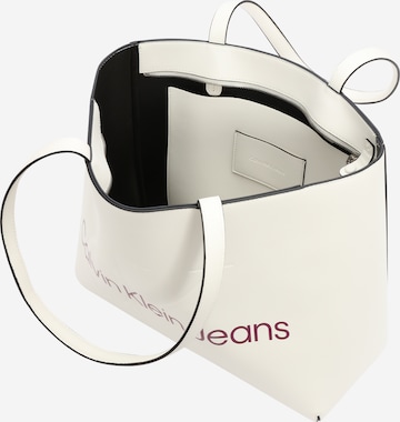 Calvin Klein Jeans Shopper táska - fehér