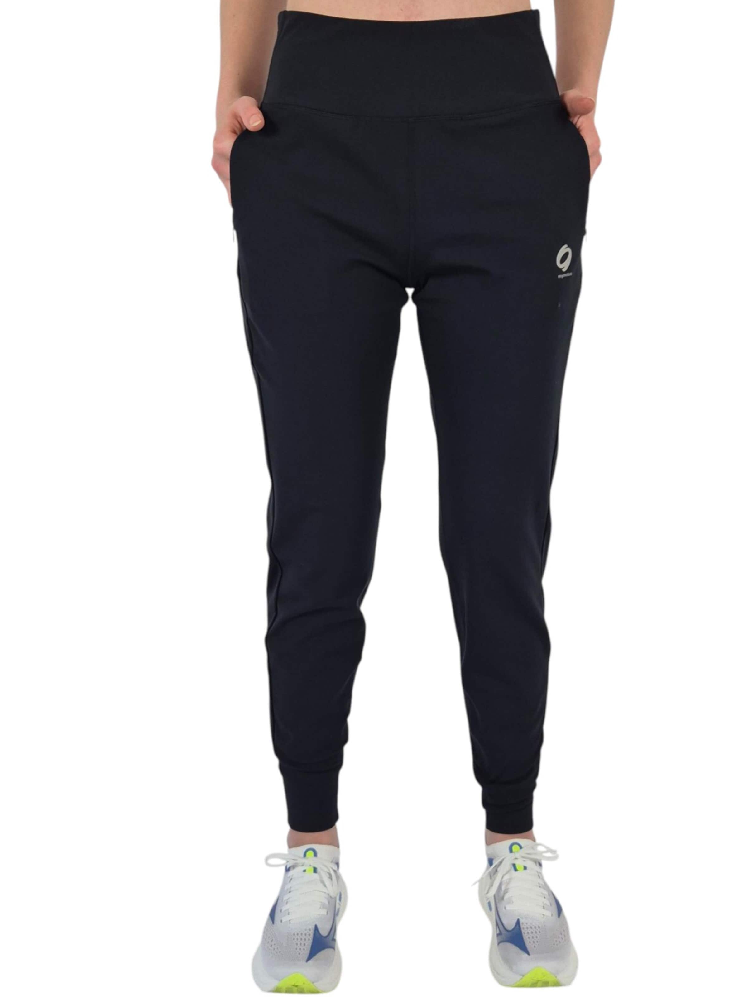 mymotus Loose fit Workout Pants 'mymotus®, ladies jogging pant, RW91 NOS' in Black: front