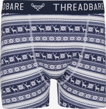 Boxers Threadbare en bleu