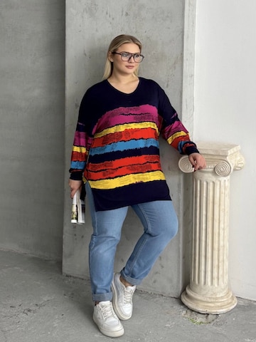 Stil Diva Blouse in Blauw