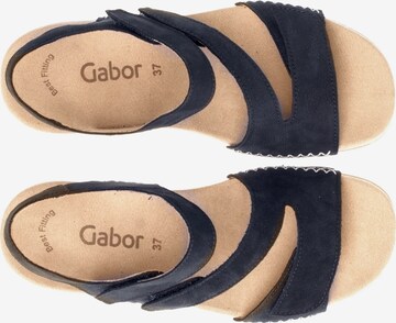 GABOR Sandals in Blue