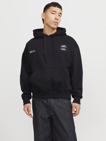 JACK & JONES Sweatshirt in Zwart: voorkant