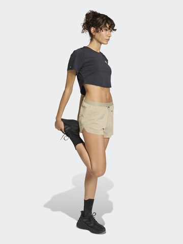 ADIDAS PERFORMANCE Regular Sportshorts 'Adi365' in Braun