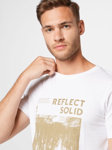 !Solid T-Shirt 'Archie' in Weiß