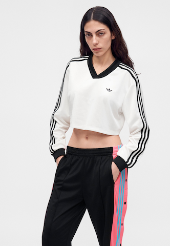 ADIDAS ORIGINALS - Loosefit Pantalón 'ADIBREAK' en negro: frente