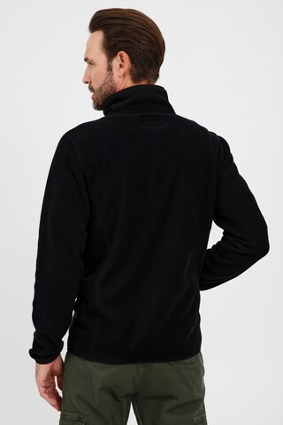 FQ1924 Fleece jas 'BROR' in Zwart