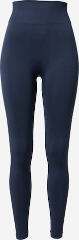 ONLY PLAY Skinny Workout Pants 'SELMA' in Blue: front