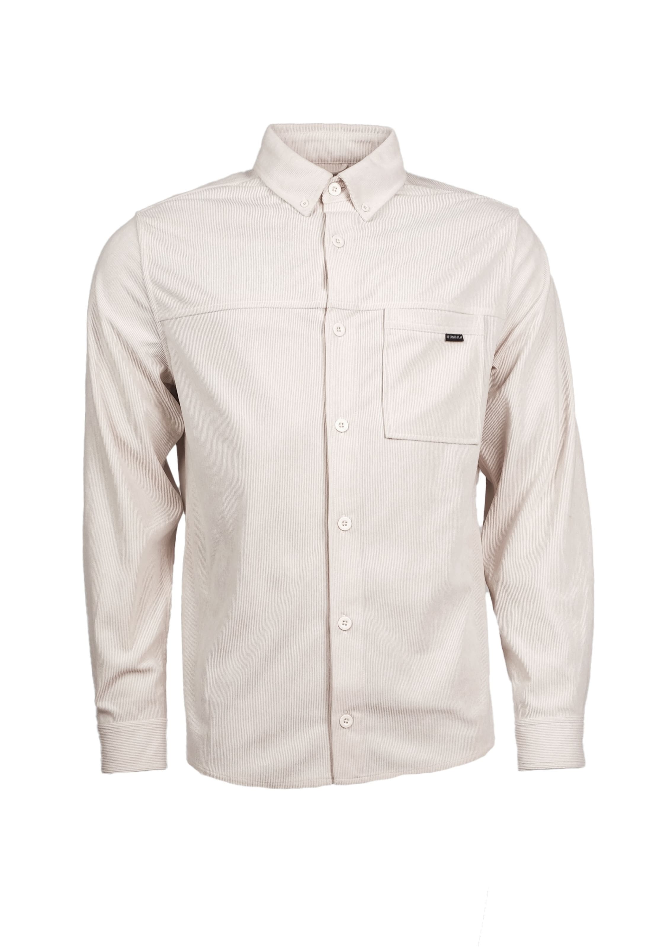 Regular fit Camicia di Kleinigkeit in beige: frontale