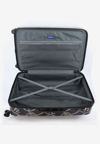 Saxoline Suitcase 'Golden Age' in Black