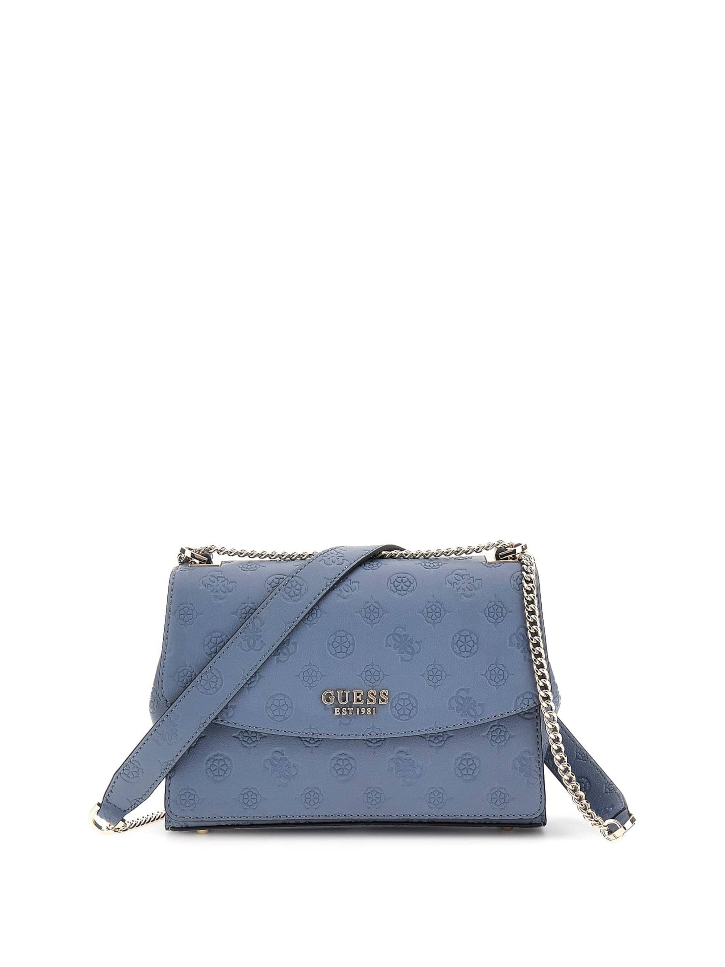 GUESS Crossbody bag 'Phoebe' in Blue: front