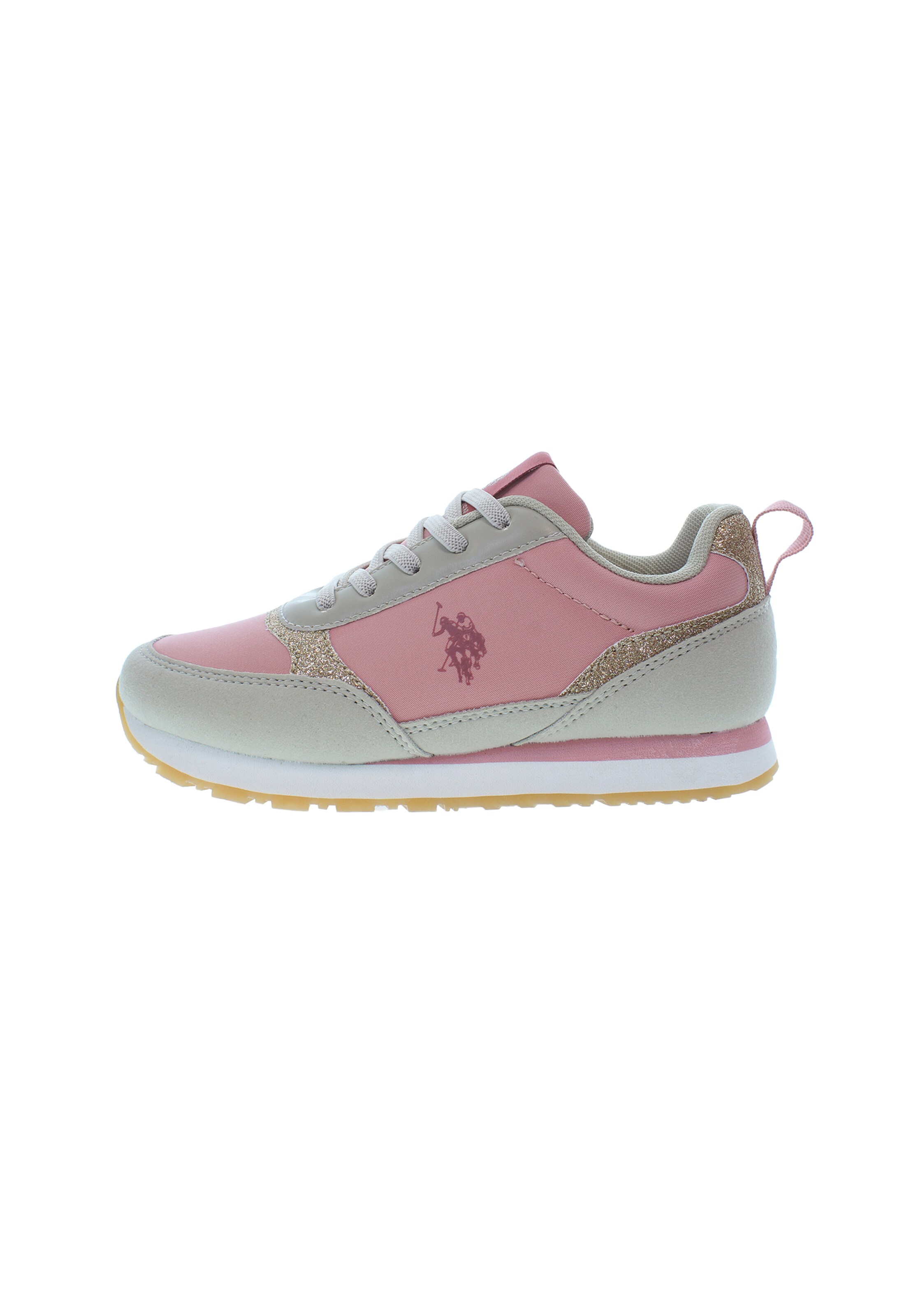 U.S. POLO ASSN. Sneaker in Pink: Vorderseite