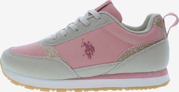 Sneaker di U.S. POLO ASSN. in rosa: frontale