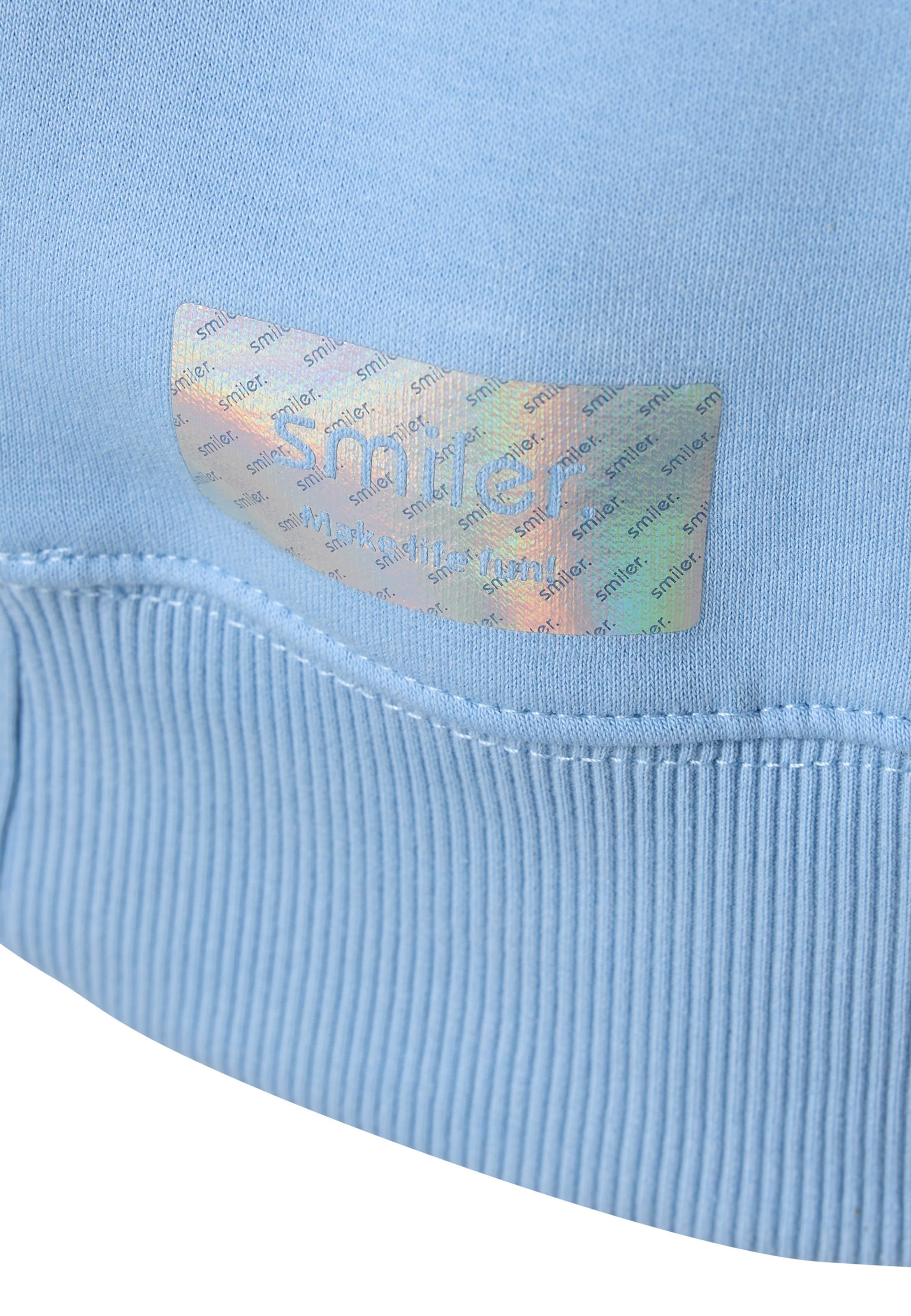 smiler. Trui 'Cuddle' in Blauw