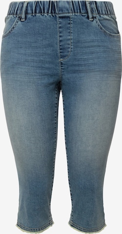 Ulla Popken Skinny Jeans in Blue: front