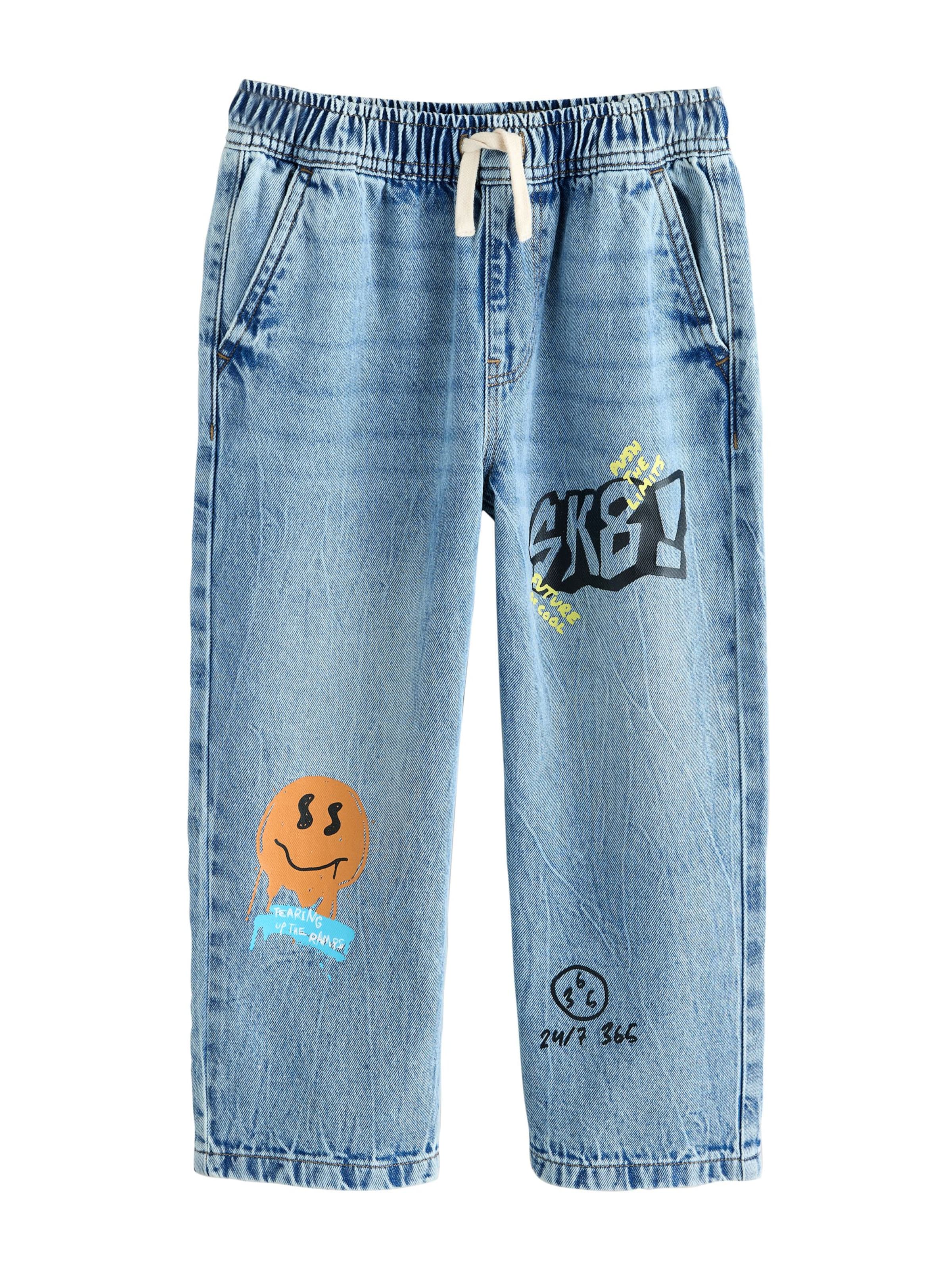 Next Обычный Джинсы в Синий: спереди