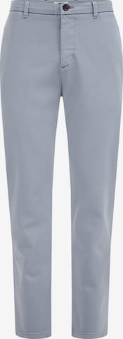 Pantalon chino WE Fashion en bleu : devant