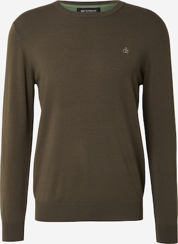 SCOTCH & SODA Neulepaita värissä vihreä: etupuoli