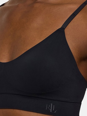 Bustier Soutien-gorge ' Luxe Smoothing ' Lauren Ralph Lauren en noir