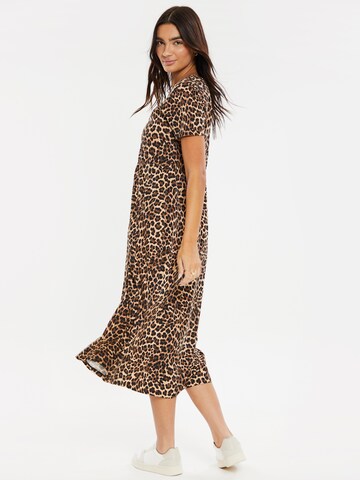 Threadbare Summer dress 'Danni' in Brown