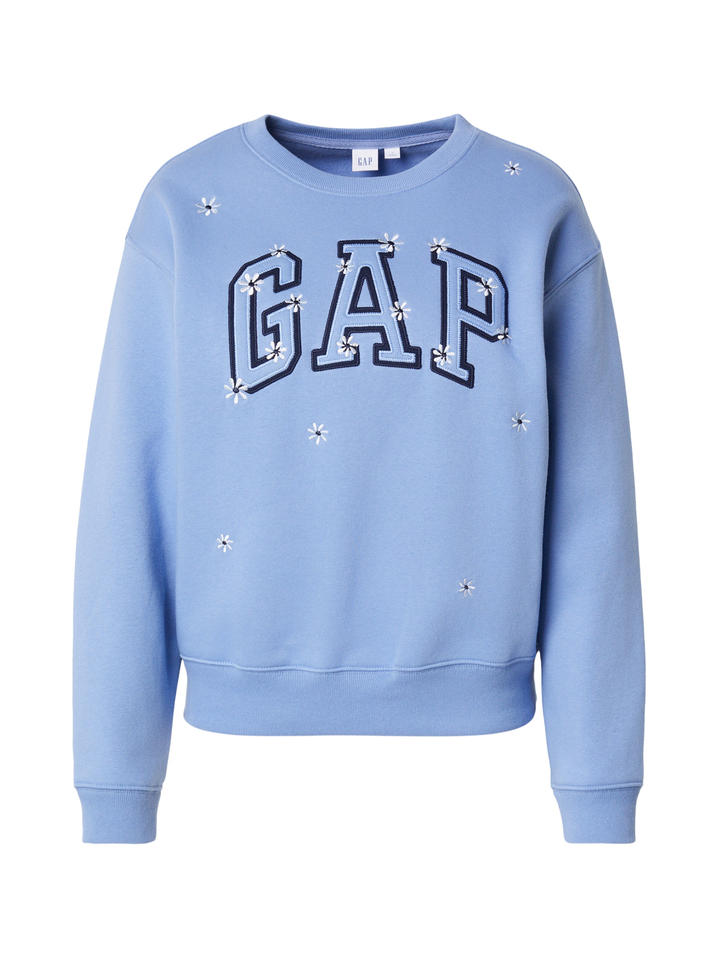 GAP Sweatshirt 'HERITAGE' in Blau: Vorderseite