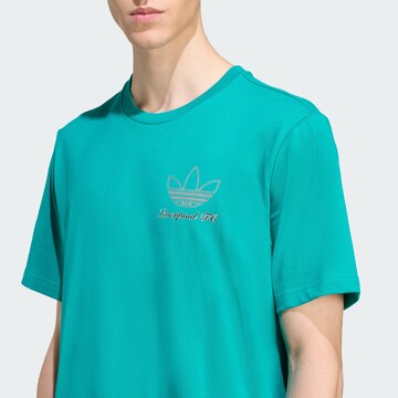 ADIDAS ORIGINALS Shirt 'FC Liverpool Terrace Icons' in Green
